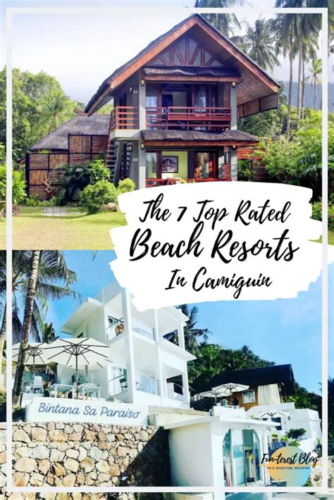 The best resorts on Camiguin, Philippines .